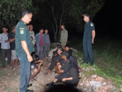 Satpol PP-WH Aceh Besar Tertibkan Gerombolan Anak Punk Dari Palembang