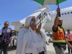 3.525 Jamaah Haji Aceh Tiba Di Tanah Air