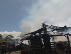 Hari Ini, Dua Rumah Ludes Terbakar Di Agara