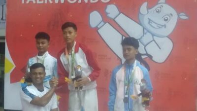 Taekwondoin Aceh Timur Sabet Emas