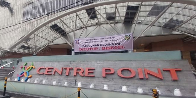 Pengelola Mall Center Point Bayar Tunggakan Pajak Rp104 Miliar Ke Pemko Medan