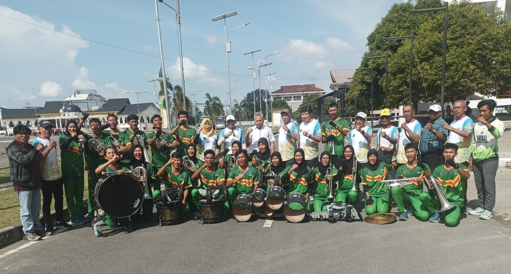 KONI Medan Optimis Target Drum Band Sumut