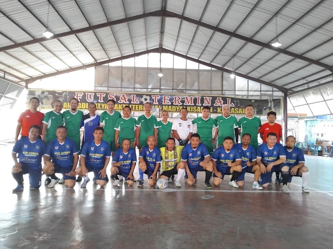 Ujicoba Tim Futsal PWI Sumut Jalan Kekompakan