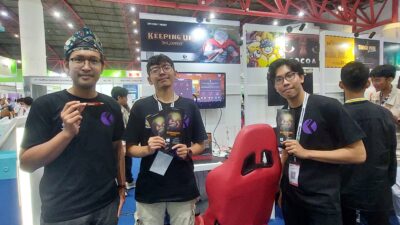 Game ‘Keeping Up: The Journey’ dan ‘Battle of Riau’ Milik Kampus Vokasi Diminati Pengunjung Pameran INTI