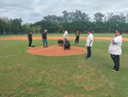 Lapangan Baseball PON Siap Digunakan