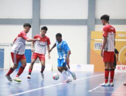 Tim Futsal Aceh Puas Imbangi Papua Pegunungan