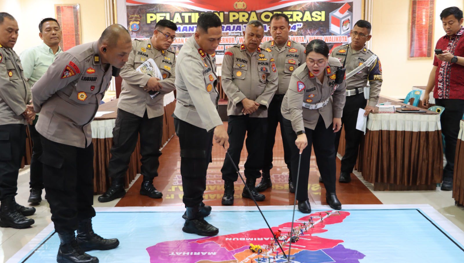 Pengamanan Balap Sepeda PON XXI, Polres P. Siantar Gelar TFG