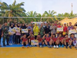 Blok 10 Juarai Turnamen Voli Liga Pro Dambaan Cup Sergai