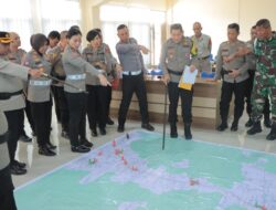 Polres T. Karo Gelar Tactical Floor Game Pengamanan PON XXI