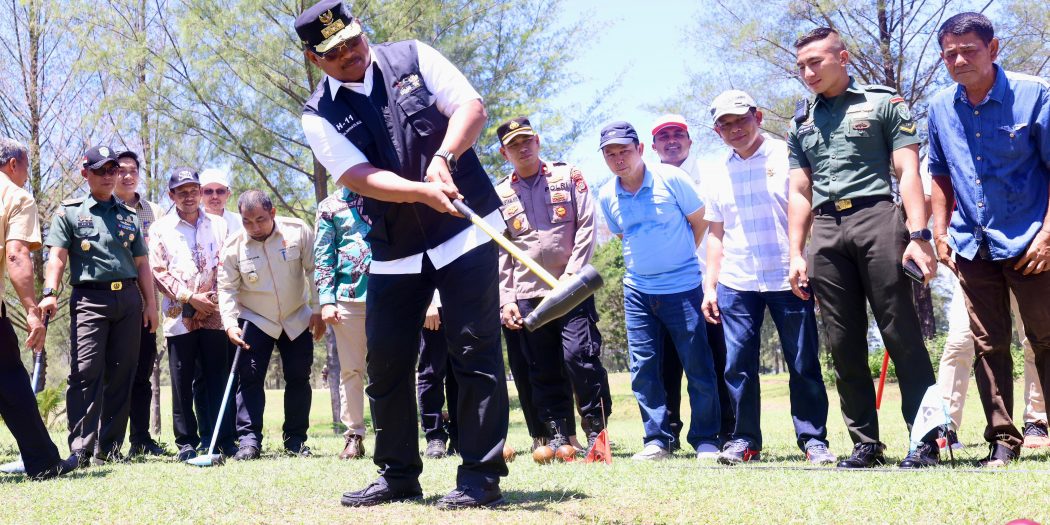 Pj Gubernur Safrizal Targetkan Dua Emas Dari Woodball Di PON XXI