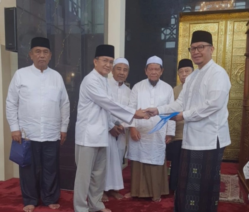 Jamaah Masjid Amaliyah Citra Wisata Johor Donasi Rp 260 Juta Untuk Palestina