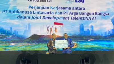 Hadirkan GPU Merdeka, Lintasarta Sekaligus MoU TalentDNA AI dengan ESQ