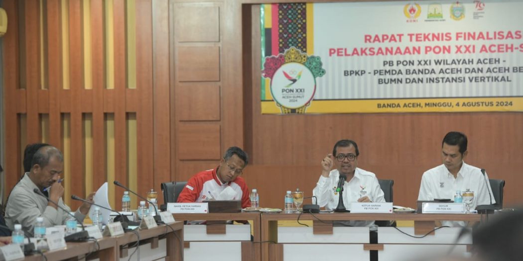 Pj Sekda Aceh: PON XXI Semakin Dekat, Mari Bekerja Maksimal