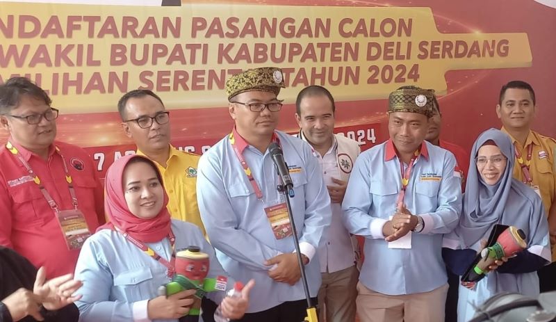 KPU Deliserdang Nyatakan Berkas Aci-Lom Lom Lengkap