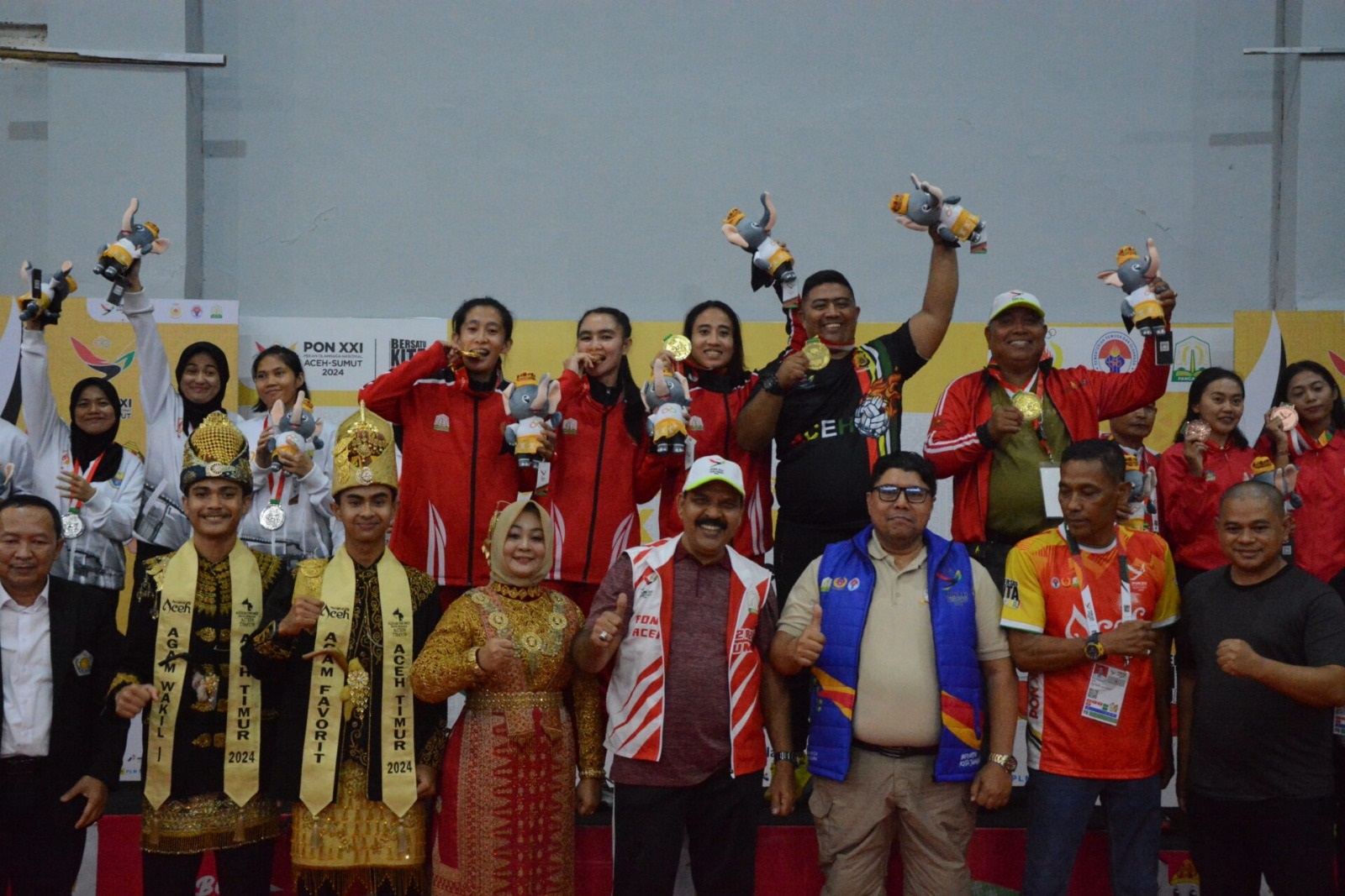 Sepak Takraw Aceh Sumbang 2 Emas