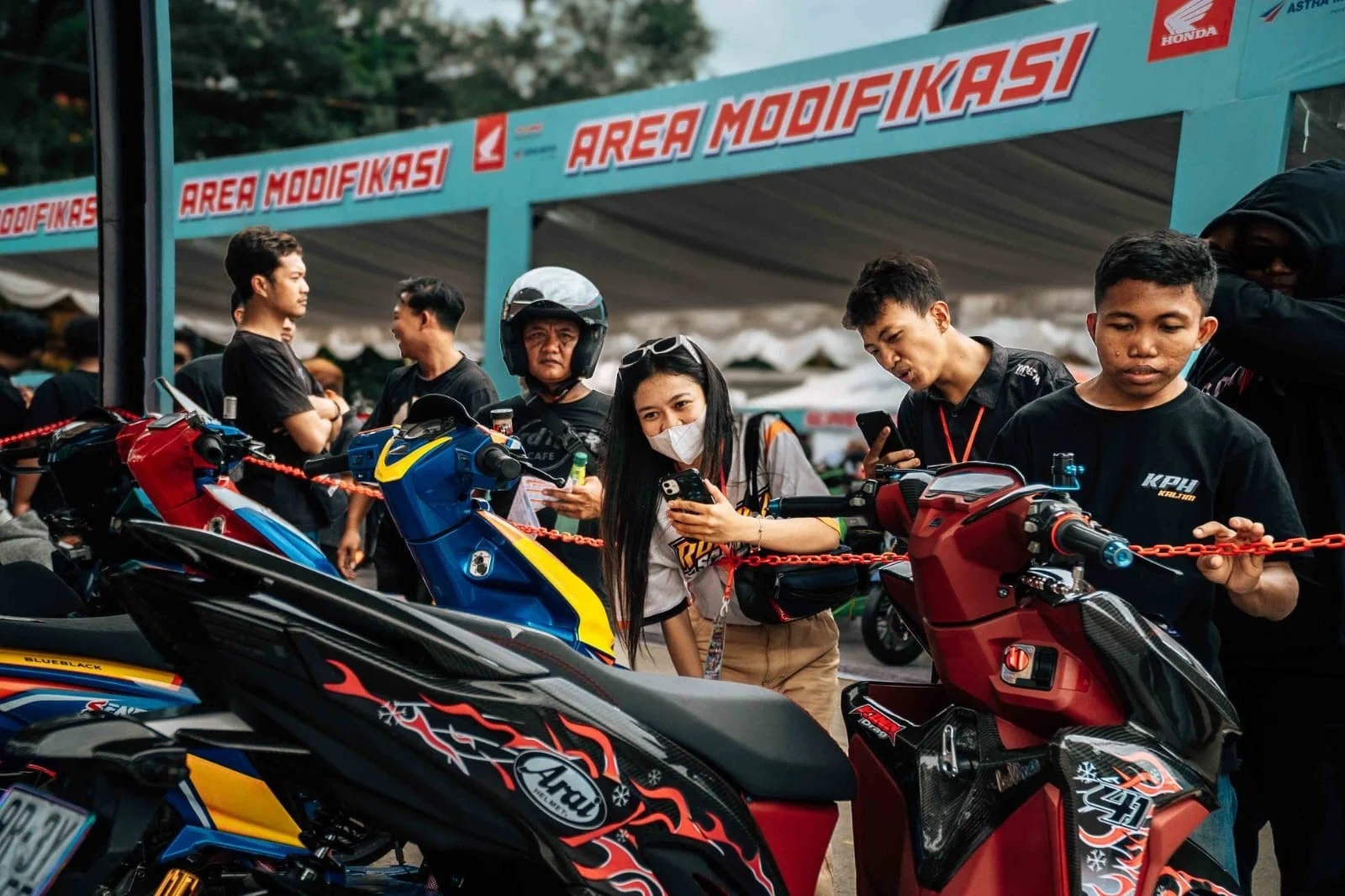 Honda Modif Contest 2024 Jawab Impian Modifikator Sumut