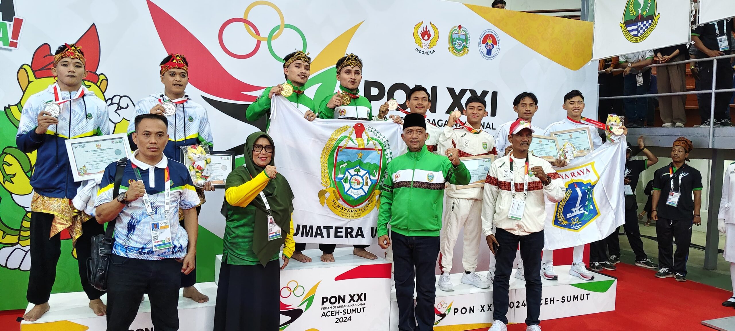 Pencak Silat, Wushu Sumut Sabet 4 Emas