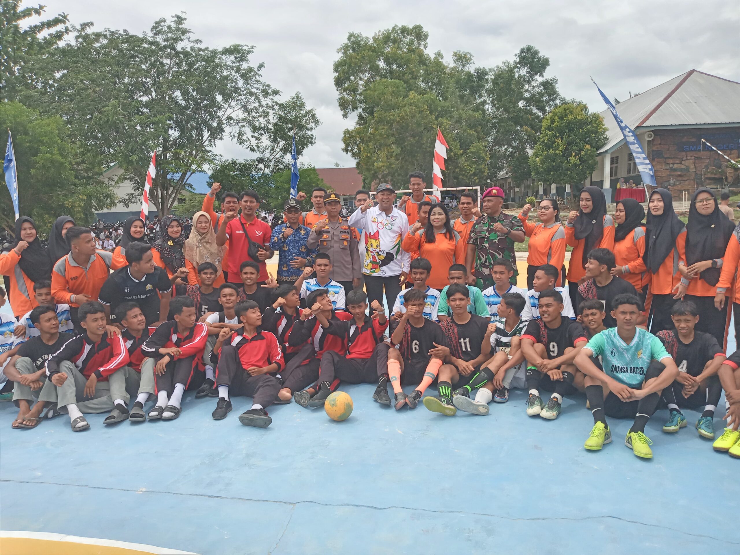 KONI Langkat Apresiasi Futsal Pelajar Sei Lepan