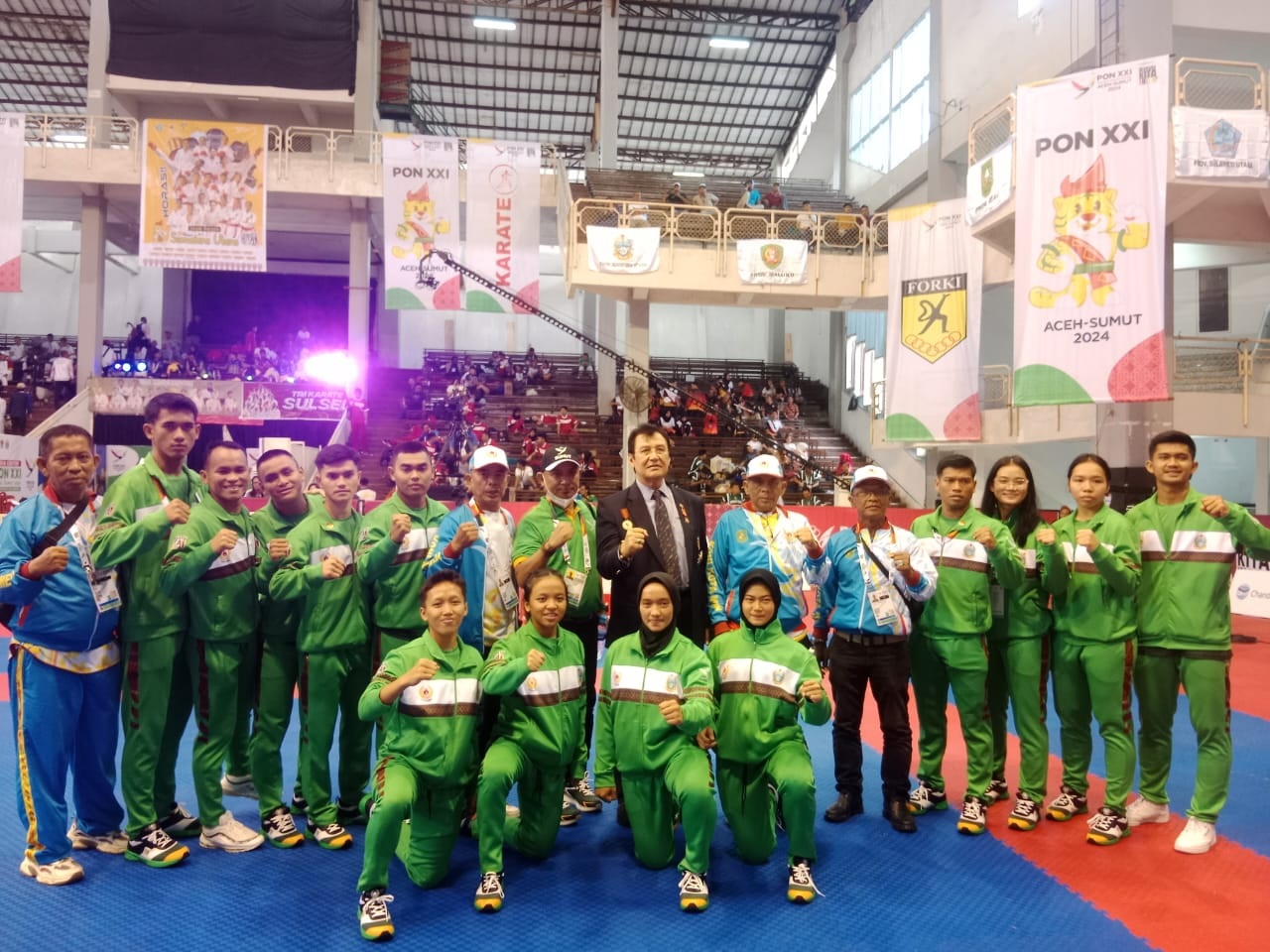 Karateka Medan Awali Emas Karate Sumut