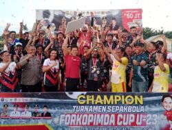 Mutiara FA Juarai Turnamen Forkopimda Cup U-23 Sergai