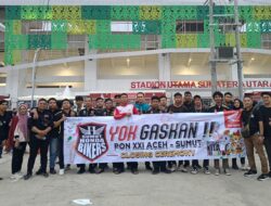 Sumut Honda Bikers Semarakkan Penutupan PON