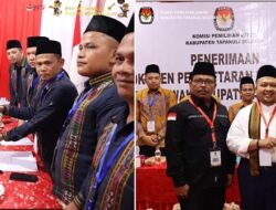 KPU Tapsel: 2 Paslon Bupati Dan Wakil Bupati, Memenuhi Syarat