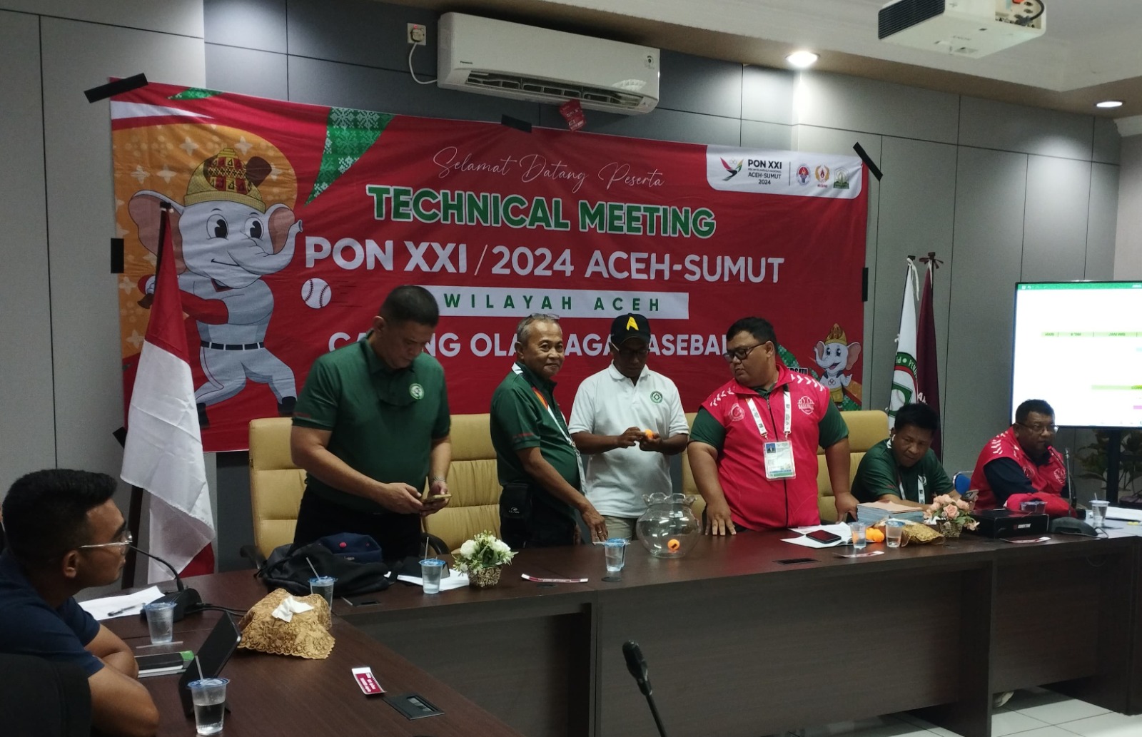 Laga Perdana Baseball PON 2024, Lampung Berhadapan dengan Banten