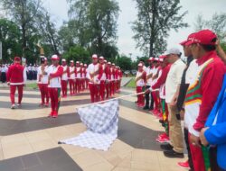 Kirab Api PON Disambut Meriah Di Kota Langsa