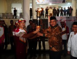 Obor Api PON XXI 2024 Bersemayam Di Aceh Utara