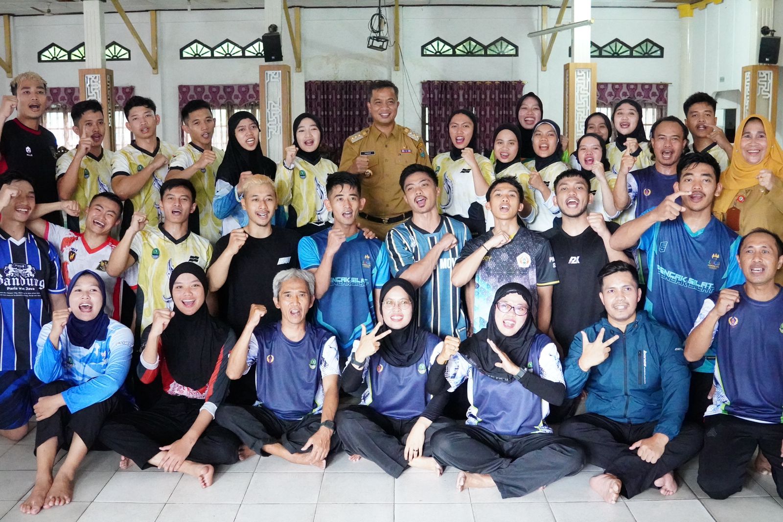 Moettaqien Bangga Kota Tebingtinggi Jadi Lokasi Training Atlet Pencak Silat Jabar