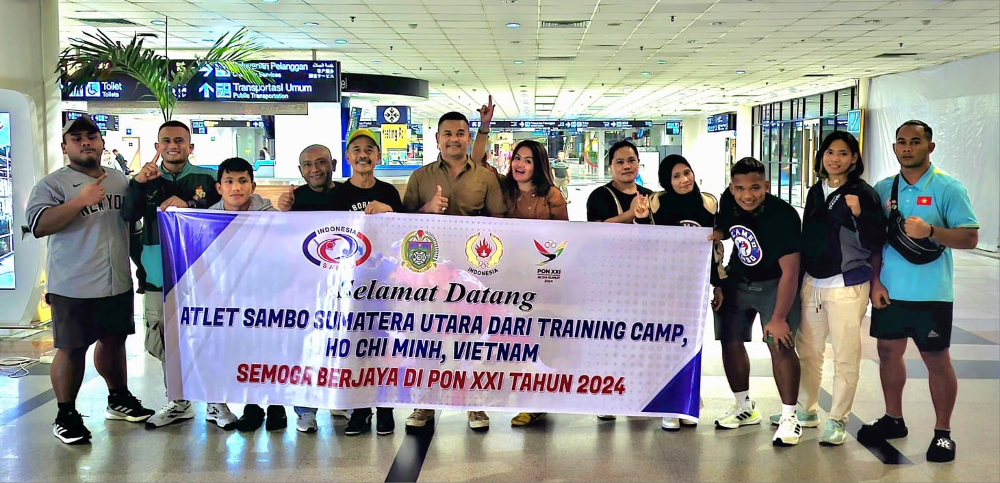 18 Pesambo Sumut Tiba Dari Saigon Camp