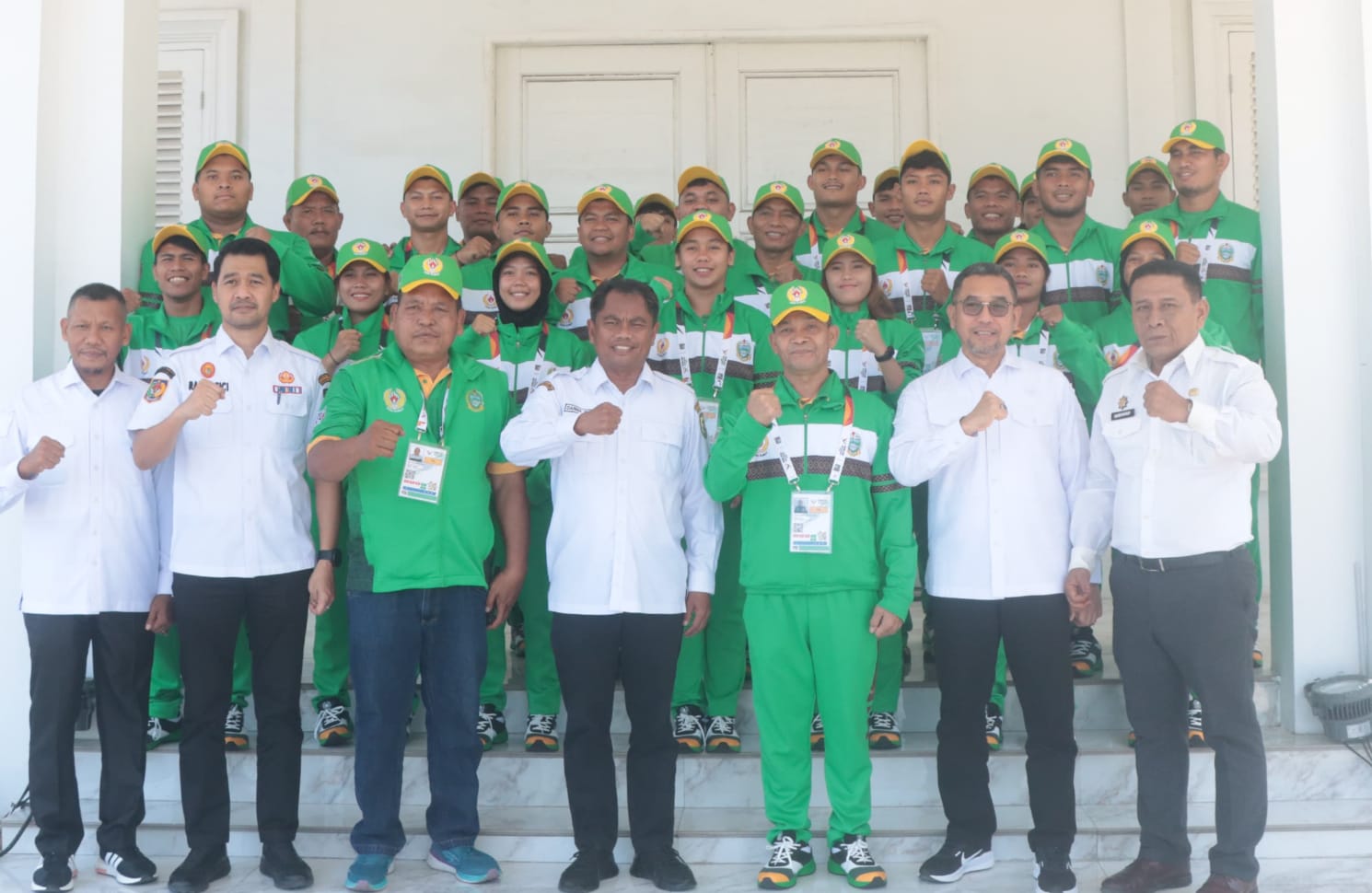 Darma Wijaya Lepas Kontingen Gulat Sumut Ke PON XXI