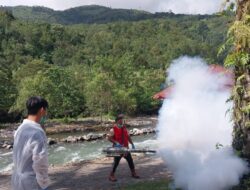 Pemkab Agara Fogging Lokasi Arung Jeram PON