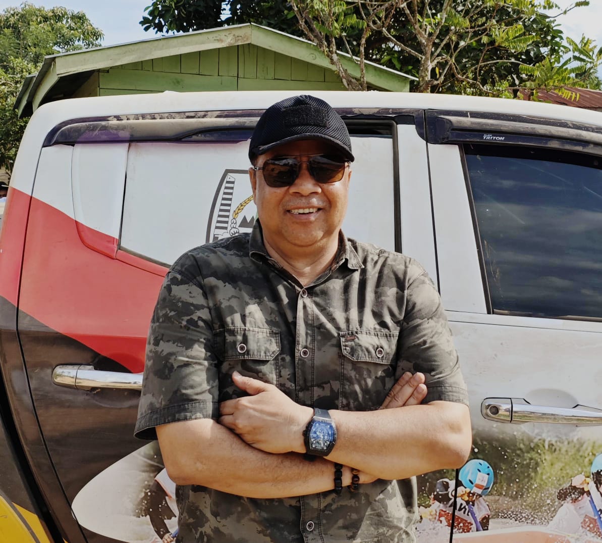 Pembukaan Arung Jeram PON Di Lapangan Pemuda Agara