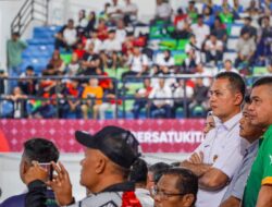 Dukung Langsung Atlet, Ijeck Optimis Taekwondo Sumut Raih Emas