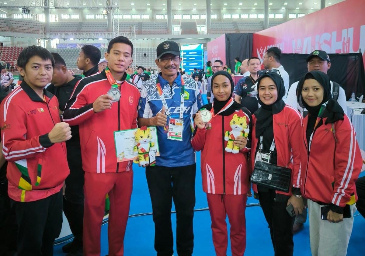 Wushu Tambah Tiga Medali Perak Untuk Aceh