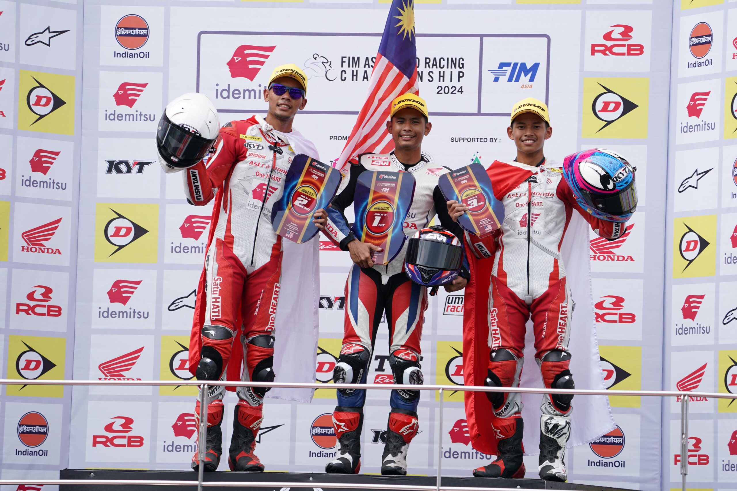 CBR Series Antarkan Pebalap Astra Honda Raih Podium ARRC Sepang