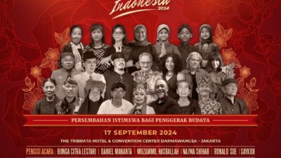 Apresiasi bagi Penggerak Budaya, Kemendikbudristek Gelar Anugerah Kebudayaan Indonesia 2024