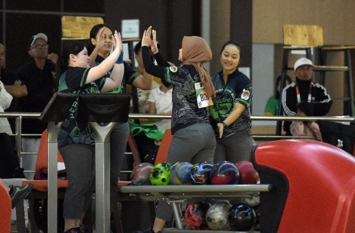 Tim-4 Boling Putri Sumut Tembus Semifinal