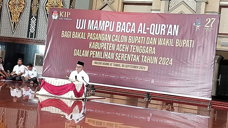 Tiga Pasangan Bacabup Agara Uji Mampu Baca Al-Qur'an