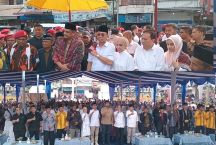 Bobby dan Gus Irawan hadiri sarasehan bersama petani se Kabupaten Tapanuli Selatan. (Waspada/Ist)