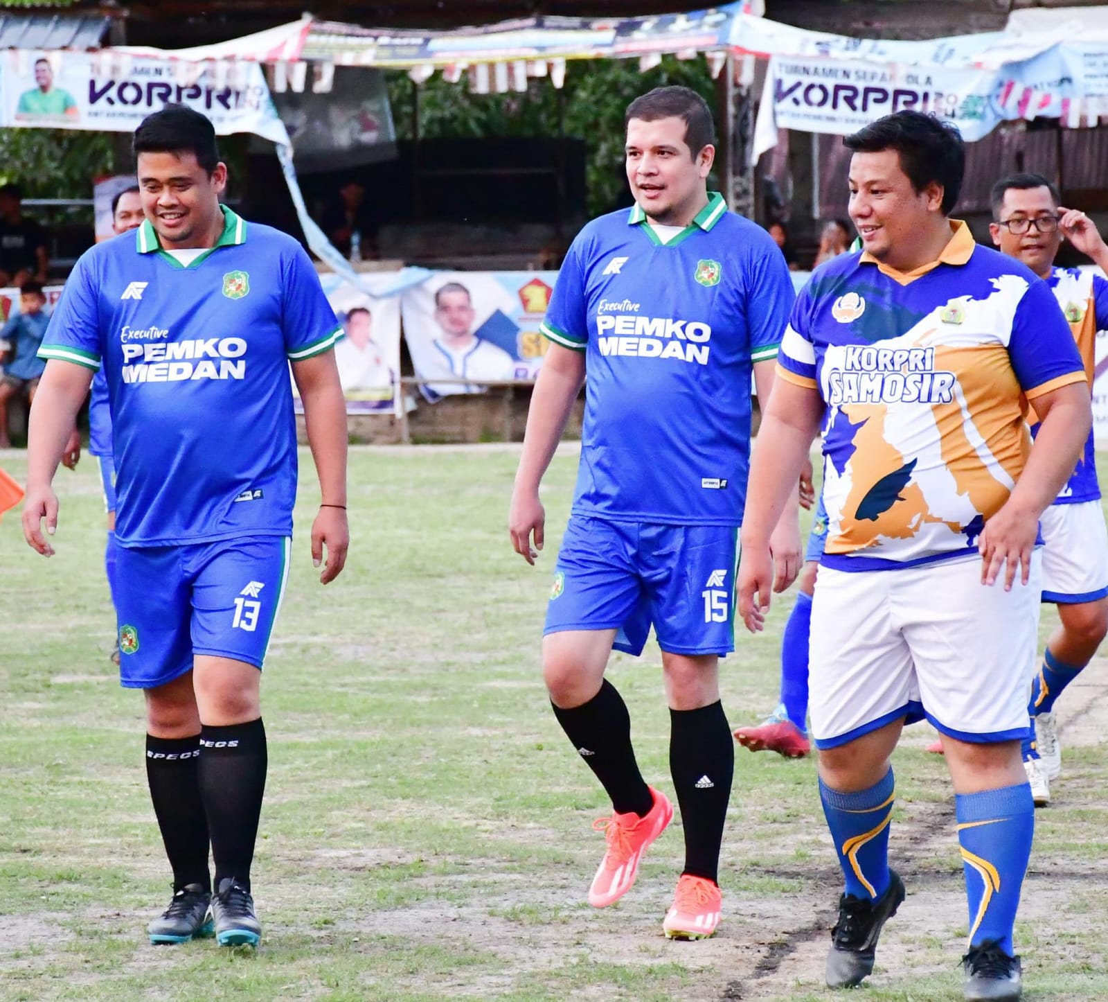 Wali Kota Medan Buka Turnamen Sepakbola Korpri Di Samosir