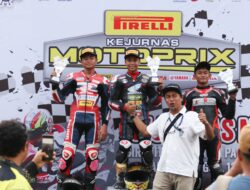 Dua Pebalap Honda Raih Podium Kejurnas Motoprix