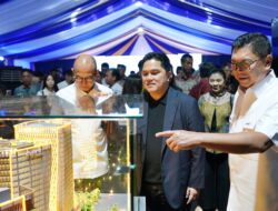 Ikonik ! Bank Mandiri Groundbreaking Gedung Mandiri Financial Center di Kawasan PIK 2