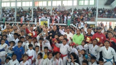 1.110 Atlet Ikut Karate Open Championship & Festival Piala Ketum Forki Sumut 2024