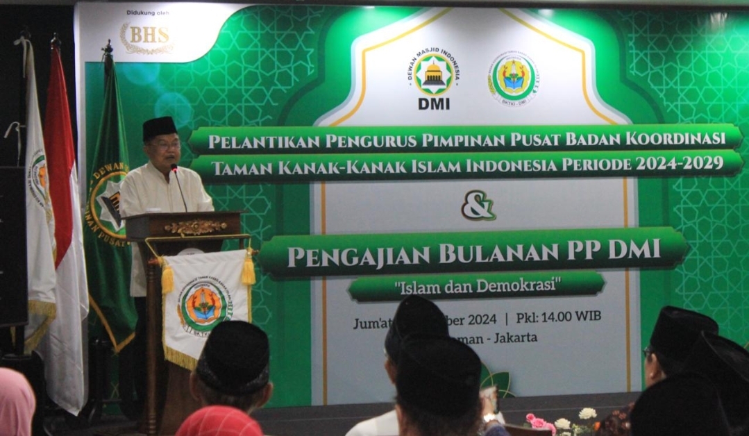 Jusuf Kalla Lantik Pengurus PP BKTKI DMI Periode 2024-2029