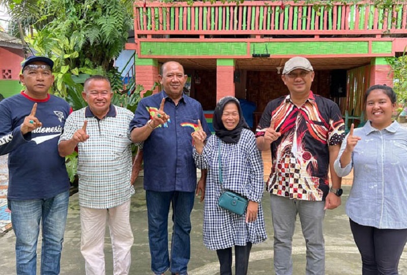 Foto-foto Bang Ondim Silaturahmi Bersama Masyarakat Di Desa Pantai Gemi