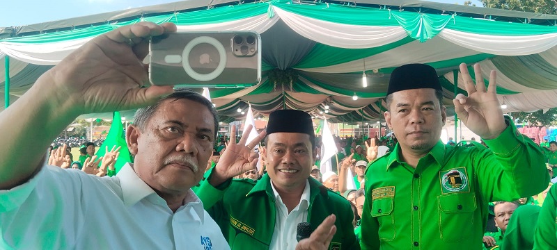 Konsolidasi Akbar, Ribuan Kader PPP Dibaiat Wajib Menangkan Yusuf-Bayu Di Pilkada Deliserdang