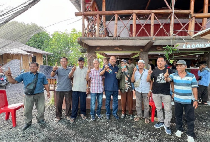 Foto-foto Bang Ondim Silaturahmi Bersama Masyarakat Di Desa Pantai Gemi