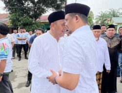 Bang Ondim Sambut Bobby Di Pesantren Ulumul Qur’an Stabat